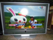 [8成新] 東元37吋液晶畫質優 色彩鮮艷電視有輕微破損