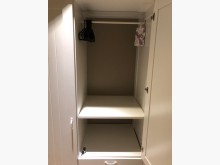 [9成新] IKEA雙門衣櫃/3抽,白色衣櫃/衣櫥無破損有使用痕跡