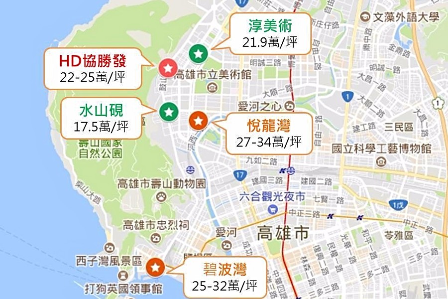 區域行情圖