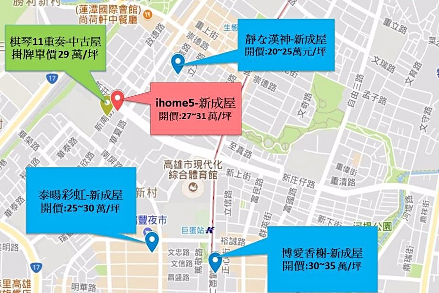 區域行情圖