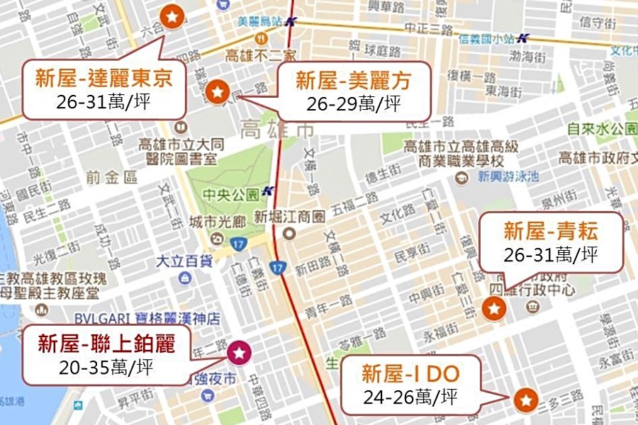區域行情圖